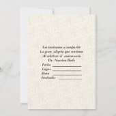 Aniversario 2 kaart (Achterkant)