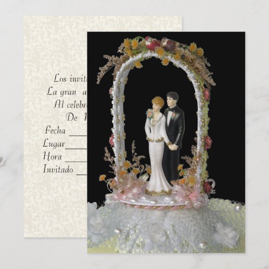 Aniversario de Boda General Kaart (Voorkant / Achterkant)