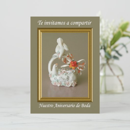 Aniversario de Bodas Kaart (Staand voorkant)