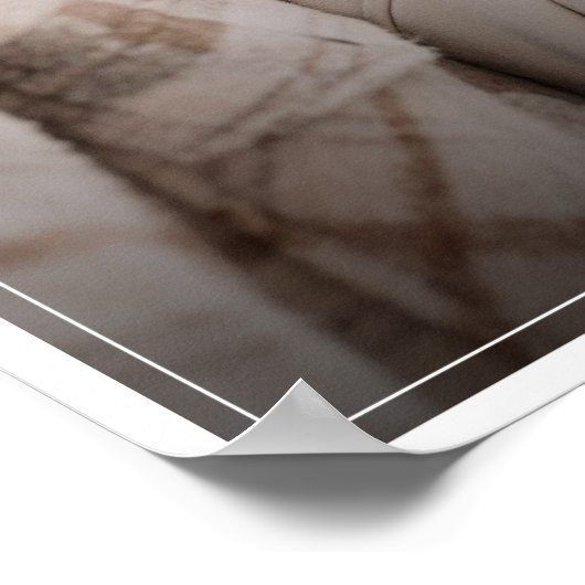 Aniversary Magazine Foto Hoesje Personaliseren Pos Poster (Hoek)