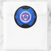 Anja of Third Eye the 6th Chakra Ronde Sticker (Tas)