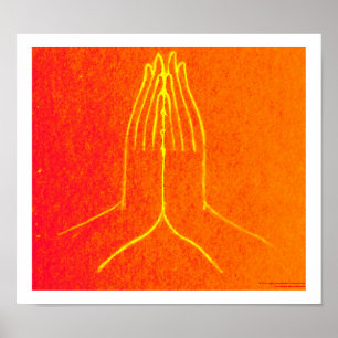 Anjali/Namaskara MudraPoster Poster