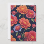 Anjer Betekenis - Symbolen van Liefde - Bruiloft Kaart (Achterkant)