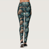 Anjer Bloem Cardio Anjer Charme Leggings (Achterkant)