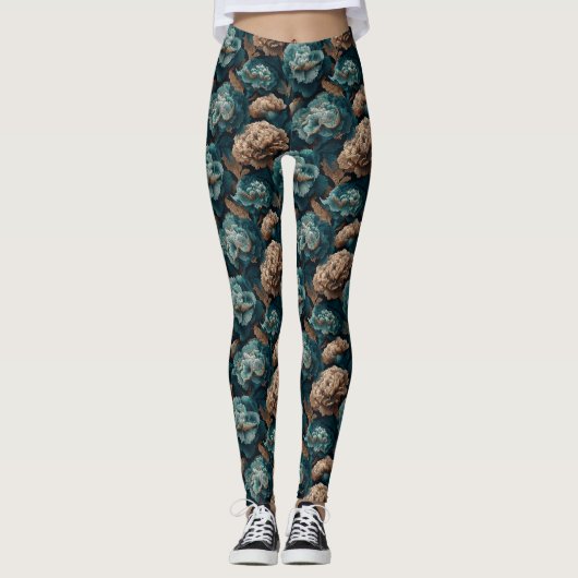 Anjer Bloem Cardio Anjer Charme Leggings (Voorkant)