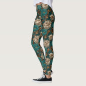 Anjer Bloem Fitness Mode Anjer Schittering Leggings (Links)