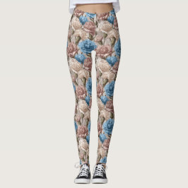 Anjer Bloem Sportkleding Anjer Bloemblad Leggings