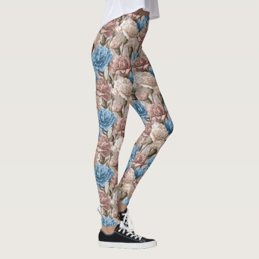 Anjer Bloem Sportkleding Anjer Bloemblad Leggings (Rechts)