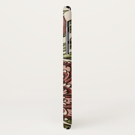 Anjer Bloem Tegel Antiek Rustieke Kunst Case-Mate iPhone Case (Achterkant/links)