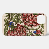 Anjer Bloem Tegel Antiek Rustieke Kunst Case-Mate iPhone Case (Achterkant (horizontaal))