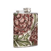 Anjer Bloem Tegel Antiek Rustieke Kunst Heupfles (Rechts)