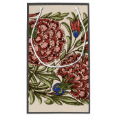 Anjer Bloem Tegel Antiek Rustieke Kunst Klein Cadeauzakje (Achterkant)