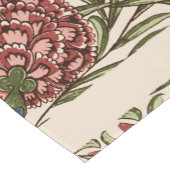 Anjer Bloem Tegel Antiek Rustieke Kunst Korte Tafelloper (Hoek)