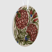 Anjer Bloem Tegel Antiek Rustieke Kunst Ornament (voorkant)