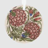 Anjer Bloem Tegel Antiek Rustieke Kunst Ornament (achterkant)