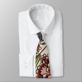 Anjer Bloem Tegel Antiek Rustieke Kunst Stropdas (Gebonden)