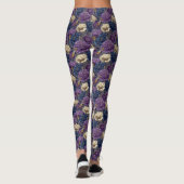 Anjer Bloem Vrouwen Actieve Kleding Anjer Char Leggings (Achterkant)