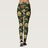 Anjer Bloem Workout Anjer Schittering Cadeaus Leggings (Achterkant)