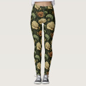 Anjer Bloem Workout Anjer Schittering Cadeaus Leggings (Voorkant)