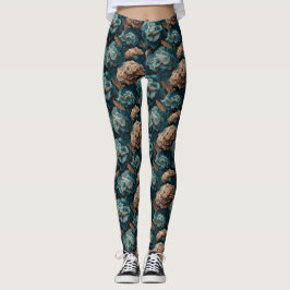 Anjer Bloem Workout Kleding Anjer Accent Leggings