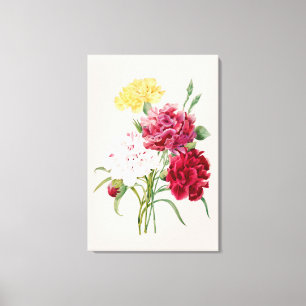 anjer bloemen print