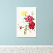  anjer bloemen print (Insitu (Houten vloer))