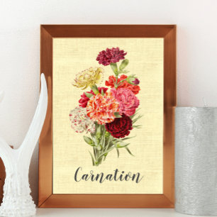 anjer Bouquet Poster