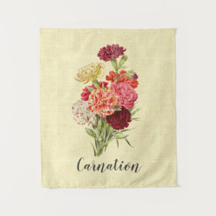 anjer Bouquet Wandkleed