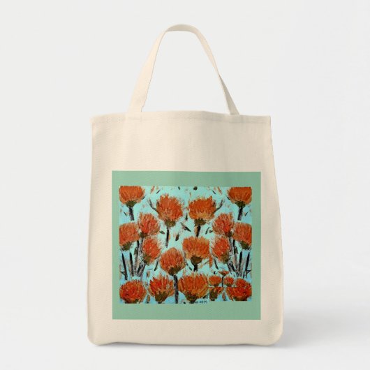 anjer-canvas tas (Voorkant)