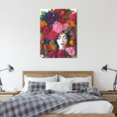 Anjer Godin in Winter Licht Acryl Muur Art Canvas Afdruk (Insitu (Slaapkamer))