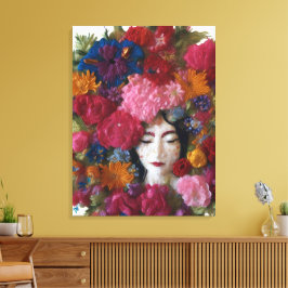 Anjer Godin in Winter Licht Acryl Muur Art Canvas Afdruk