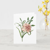 anjer kaart (Gele Bloem)