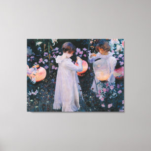 Anjer Lelie Lelie Roos John Singer Sargent Kunst Canvas Afdruk