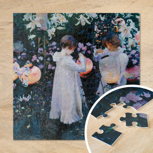 Anjer, Lelie, Lelie, Roos   John Singer Sargent Legpuzzel