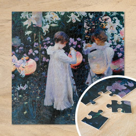 Anjer, Lelie, Lelie, Roos | John Singer Sargent Legpuzzel