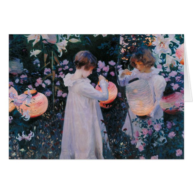 Anjer Lily Lily Roos John Singer Sargent Kunst (Voorkant Horizontaal)