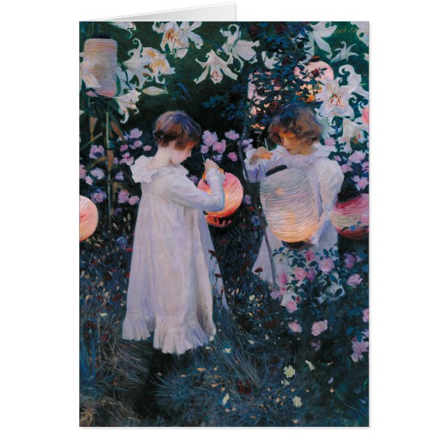 Anjer Lily Lily Roos John Singer Sargent Kunst (Voorkant)