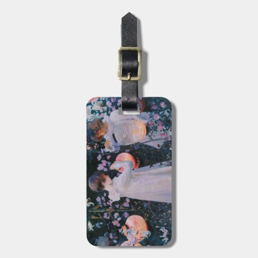 Anjer Lily Lily Roos John Singer Sargent Kunst Bagagelabel (Voorkant verticaal)