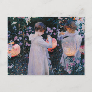Anjer Lily Lily Roos John Singer Sargent Kunst Briefkaart