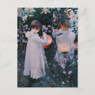 Anjer Lily Lily Roos John Singer Sargent Kunst Briefkaart