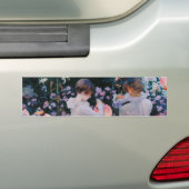 Anjer Lily Lily Roos John Singer Sargent Kunst Bumpersticker (Op auto)