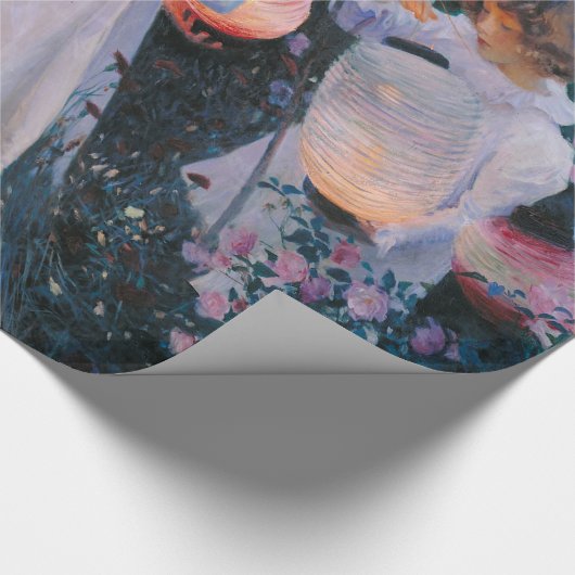 Anjer Lily Lily Roos John Singer Sargent Kunst Cadeaupapier (Hoek)