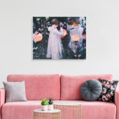 Anjer Lily Lily Roos John Singer Sargent Kunst Canvas Afdruk (Insitu (Woonkamer))