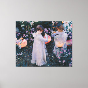 Anjer Lily Lily Roos John Singer Sargent Kunst Canvas Afdruk
