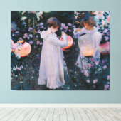 Anjer Lily Lily Roos John Singer Sargent Kunst Canvas Afdruk (Insitu (Houten vloer))