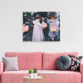 Anjer Lily Lily Roos John Singer Sargent Kunst Canvas Afdruk (Insitu (Woonkamer))