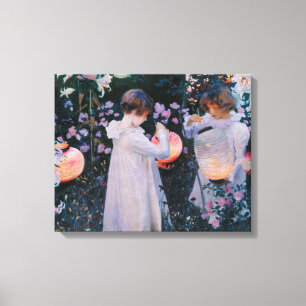 Anjer Lily Lily Roos John Singer Sargent Kunst Canvas Afdruk