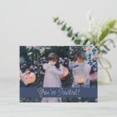 Anjer Lily Lily Roos John Singer Sargent Kunst Kaart (Staand voorkant)