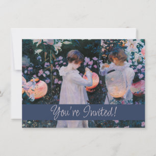 Anjer Lily Lily Roos John Singer Sargent Kunst Kaart