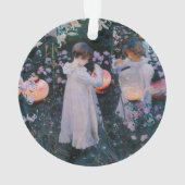 Anjer Lily Lily Roos John Singer Sargent Kunst Ornament (achterkant)